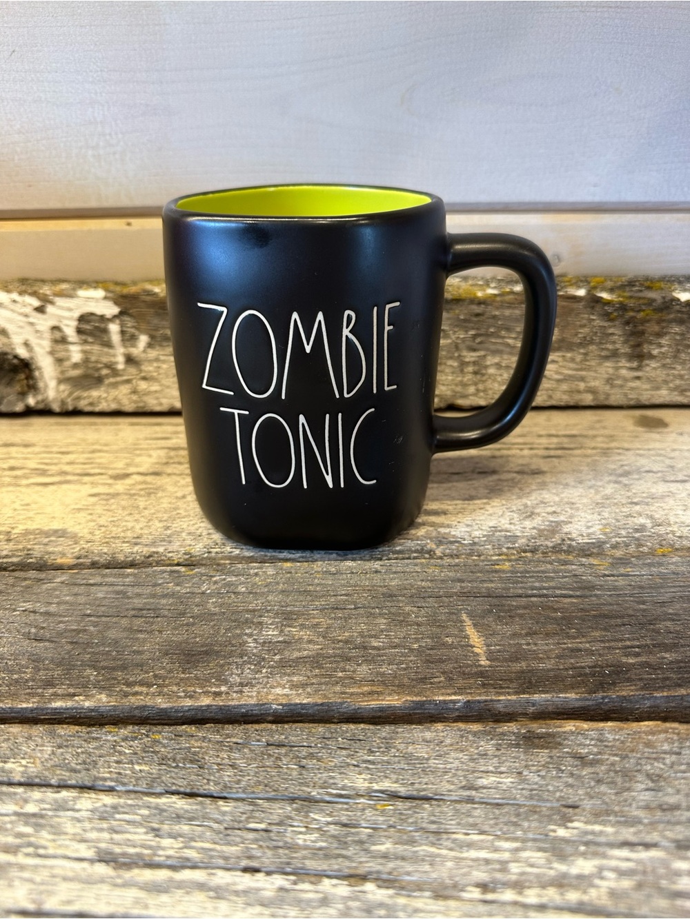 Rae Dunn | “Zombie Tonic” Black & Green Halloween Mug